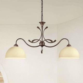👉 2-lichts landhuis-hanglamp Lorenzo