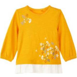 👉 Name it  Jongens shirt met lange mouwen Nova Golden Orange - Oranje - Gr.86 - Jongen