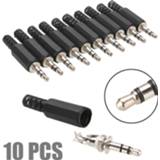 Microphone zwart 10pcs 3.5mm 1/8