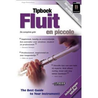 👉 Tipboek fluit en piccolo - Boek Hugo Pinksterboer (9087670028)