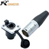 👉 F-connector New Hot Sale RJ45 waterproof connector sockets,RJ45 female connectors, Ethernet connector,IP65 panel mount