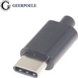 👉 F-connector GP 10 pcs/lot Type-C Mirco USB Connectors Jack Tail Male Plug Electric Terminals