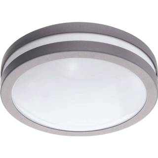 👉 Buitenwandlamp zilver a+ eglo connect zilvergrijs Locana-C LED buiten wandlamp