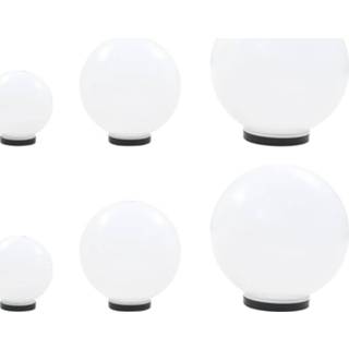 👉 Active PMMA 6-delige LED-bollampenset rond 20/30/40 cm 8719883696065