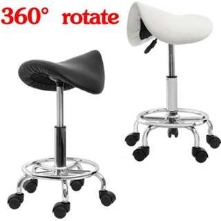 👉 Tattoo Hydraulic Saddle Salon Stool Massage Chair Facial Spa Office Lift for Beauty