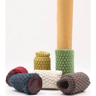 👉 Sock 4 Pcs/set Reduce Noise Anti Slip Furniture Leg Feet Rug Caps Felt Pads Chair Socks Table Protector 4*4cm