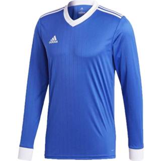 👉 Voetbalshirt wit s|l|xl|m blauw Adidas Tabela18 Boldblue White