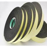 👉 Rubbertape zwart EVA foam Strong adhesion black sponge rubber tape anti-collision seal strip 1, 2, 3mm thick