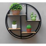 👉 Organizer Nordic Style Scandinavian Metal Wall Shelf Decor Living Room Decoration Storage Holders Dec