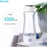 👉 Water bottle Pure H2 Max 3300ppb Hydrogen generator with SPE&PEM Dual chamber Technology High concentration