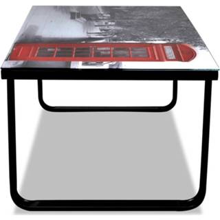 👉 Salontafel active met telefooncel-print glazen tafelblad 8718475888802