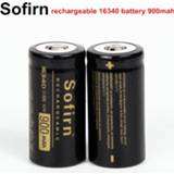 👉 Sofirn Rechargeable 16340 Battery li-ion Battery 3.7V 900mah 16340 Cell Rechargeable batteries