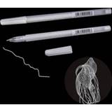 👉 Paintmarker wit transparent kinderen mannen 1PC 0.8mm White Paint Marker Pens Highlight Liner Sketch Markers For Kids Writing Art Manga Painting School Supplies