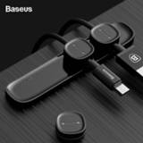 👉 Baseus Magnetic Cable Organizer USB Cable Management Winder Clip Desktop Workstation Wire Cord Protector Cable Holder For iPhone