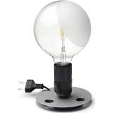 👉 Tafel lamp aluminium zwart Flos Lampadina Tafellamp -