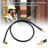 👉 Draagbare radio AR-152 AR-148 SMA Male To Female Coaxial Extend Cable Antenna For Baofeng UV-5R UV-82 UV-9R Walkie Talkie Extension Cord