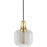 👉 Hang lamp marmer brass small grijs Normann Copenhagen Amp Hanglamp - 5712396022232