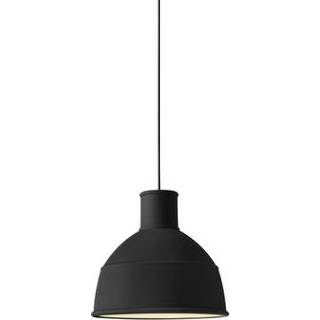 👉 Hang lamp rubber zwart Muuto Unfold Hanglamp - 5710562090023
