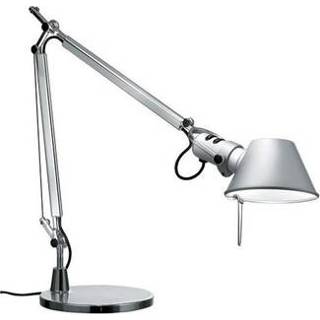 👉 Tafel lamp aluminium grijs Artemide Tolomeo Mini LED Tafellamp 3000K -