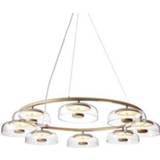 👉 Kroonluchter goud glas Nuura Blossi 8 - 5713839020808