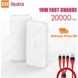 👉 Powerbank Newest Xiaomi Redmi Original Power Bank 20000mAh 18W Quick Charge 10000mAh Fast Charging Portable Charger
