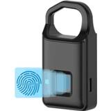 👉 Locker Hot Fingerprint Lock Smart P4 Home Luggage Dormitory Warehouse Door Waterproof Super Long Standby Electronic Padlock