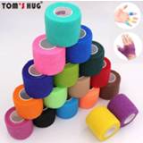 Bandage 18 Colors Colorful Athletic Wrap Tape Self Adhesive Elastic Elastoplast Sports Protector Knee Finger Ankle Palm Shoulder