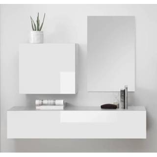👉 Wit spaanplaat Halmeubelset Infinity 3 in