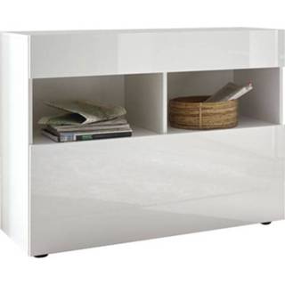 👉 Dressoir wit spaanplaat Markis 111 cm breed in