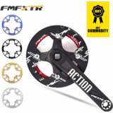 👉 Bike Mountain Sprocket Protector 104BCD 32T 36T 40T Crank Protection Cover Bicycle Crankset Guard Chainwheel Protective Gear