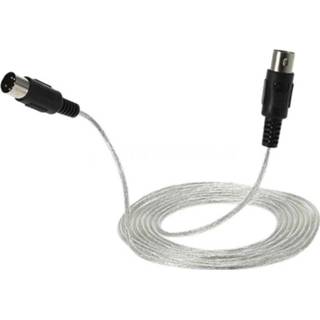 Synthesizer 3M/10ft MIDI Extension Cable Male to 5 Pin Plug Connector for interconnection of compatible instruments