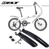 👉 Bike zwart kinderen 1 set 18/20 inch folding bmx Kids' Bikes cycling bicycle fenders Mudguards black 280mm/345mm