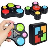 Game console Children Puzzle Memory LED Light Sound Interactive Toy Training Hand Brain Coordination