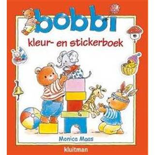 👉 Stickerboek Bobbi kleur- en - Boek Monica Maas (9020684949) 9789020684940