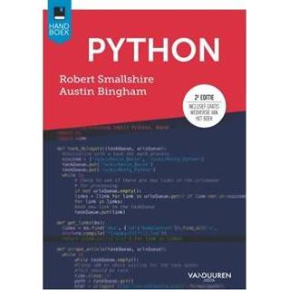 👉 Handboek Python - Boek Robert Smallshire (9463561145) 9789463561143