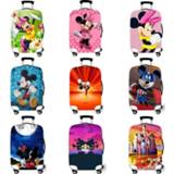 👉 Trolley XL Elastic Luggage Protective Cover Case For Suitcase Cases Covers Travel Accessories 3D Minnie Mickey