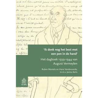 👉 Boek mannen Ik denk nog het best met een pen in de hand - Ruben Mantels (9072474996) 9789072474995