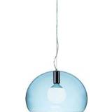 👉 Hanglamp small blauw kunststof Kartell FL/Y - 8058967205138