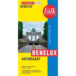 👉 Autokaart Falk Benelux classic - Kantoor Falkplan (9028703454) 9789028703452