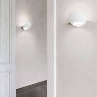👉 Wand lamp aluminium wit Luceplan Garbi Wandlamp - 8056304361974
