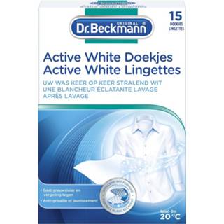 👉 Wit huis Dr Beckmann Active White Doekjes 4008455522814