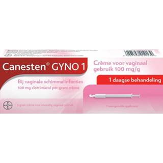 👉 Dag crème gezondheid Canesten GYNO 1 Daagse 4057598010139