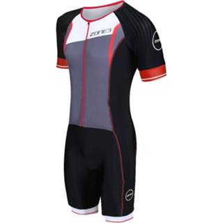 👉 Short sleeve mannen XL Zone3 Men's Lava Long Distance Full Zip Tr - Triatlonpakken 608065637386