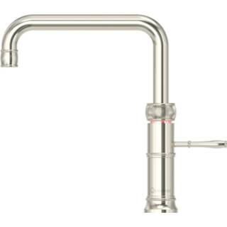 👉 Nikkel glans Quooker Kokendwaterkraan Classic Fusion Square