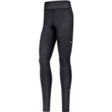 👉 GORE Wear - Women's R3 Women Thermo Tights - Hardloopbroeken maat 40, zwart