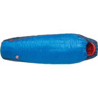 👉 Big Agnes - Anvil Horn 15 (650 Downtek) - Donzen slaapzak maat 198 cm - Long, blauw/rood