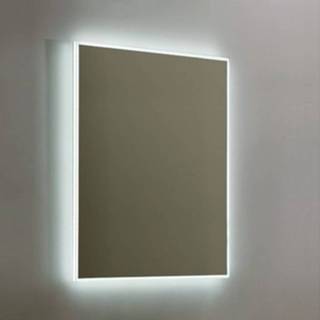 👉 Spiegel aluminium Sanilux Mirror Infinity 58x80x4,5 cm met LED Verlichting en Spiegelverwarming 8719304428619