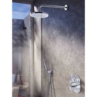 👉 Chroom Hotbath Thermostatische Inbouw Douche Set Friendo Met 2-Weg-Stop-Omstel Ibs 5A - 8719304344681