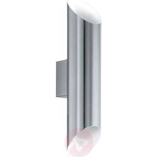 👉 Buitenwandlamp warmwit a+ eglo roestvrij staal LED buiten wandlamp Agolada,