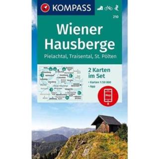 👉 Wiener Hausberge Pielachtal Traisental St Pölten 1 50 000 - Kompass-Karten Gmbh 9783990447307